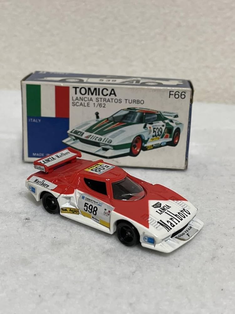 トミカ ランチア ストラトス ターボ F66 ミニカーショップ ケンボックス トミカ 青箱☆F66-2-9☆ランチア